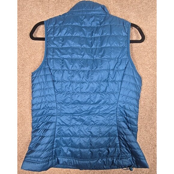 Patagonia Nano Puff Vest Primaloft Packable Full Zip Pockets 84247 STBL Women S - Picture 5 of 10